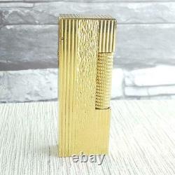 Dunhill Gas Lighter Limited Edition 500 Pieces Gold BOX VTG Vintage