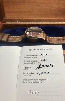 ENNEBI Findable Kairos Bronzo 9685 Limited Edition 33 Piece Automatic 1000m Dive