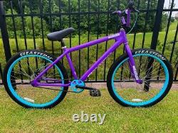 Eastern Big Reaper 26 LTD Bicycle Freestyle BMX Bike 3 Piece Crank Purple NEW