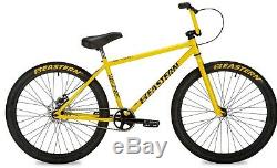 Eastern Growler 26 LTD BMX Bicycle Bike 3 Piece Crank Chromo Frame 2020 Yellow
