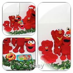 Elmo Limited Edition Stuffed Animals With Kids CD Player & More 15 Piece Lot
