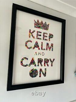 Emma Gibbons Keep Calm Framed Limited Edition Print Art xx/25 Damien Hirst