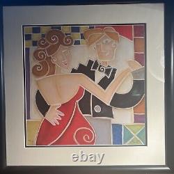 Eric Waugh Limited Edition Original Serigraph Art Piece 309/395 Dancers