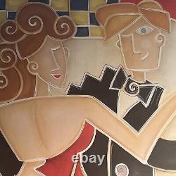 Eric Waugh Limited Edition Original Serigraph Art Piece 309/395 Dancers