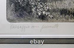 Erico Piras Limited Edition of 18/110 Etching The Passage Vintage 1972