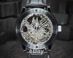F. Ronzon Frozen Meteorite hand made limited edition, piece unique men's watch