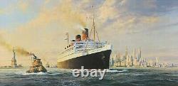 Farewell America by Robert Taylor, signed limited edition art print Queen Mary