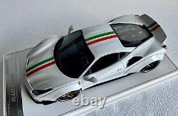 Ferrari 488 Pista Liberty Walk Pearl White. Ltd To 50 Pieces