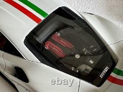 Ferrari 488 Pista Liberty Walk Pearl White. Ltd To 50 Pieces