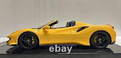 Ferrari 488 Pista Spider Giallo Tristrat Pearl Metallic Ltd No 20 Of 30 Pieces