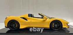 Ferrari 488 Pista Spider Giallo Tristrat Pearl Metallic Ltd No 20 Of 30 Pieces