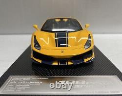 Ferrari 488 Pista Spider Giallo Tristrat Pearl Metallic Ltd No 20 Of 30 Pieces