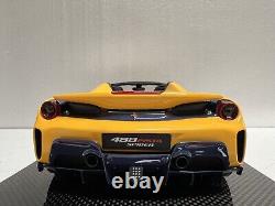 Ferrari 488 Pista Spider Giallo Tristrat Pearl Metallic Ltd No 20 Of 30 Pieces