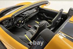 Ferrari 488 Pista Spider Giallo Tristrat Pearl Metallic Ltd No 20 Of 30 Pieces