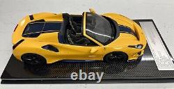 Ferrari 488 Pista Spider Giallo Tristrat Pearl Metallic Ltd No 20 Of 30 Pieces