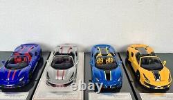 Ferrari 488 Pista Spider Giallo Tristrat Pearl Metallic Ltd No 20 Of 30 Pieces