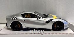 Ferrari f12 TDF, By FC Models In Stunning Silver Metallic Very Ltd Only 8 Pieces