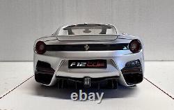 Ferrari f12 TDF, By FC Models In Stunning Silver Metallic Very Ltd Only 8 Pieces