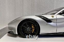 Ferrari f12 TDF, By FC Models In Stunning Silver Metallic Very Ltd Only 8 Pieces