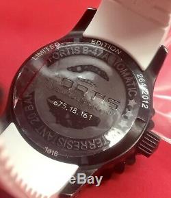 Fortis B-42 Big Black Limited Edition 49mm Swiss Automatic 2012 Pieces 200m