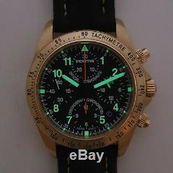 Fortis Cosmonauts 18ct Gold Chronograph GMT Limited Edition No 099/only100pieces