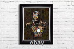 Framed Limited Edition Print/ Iron Man by Dirty Hans