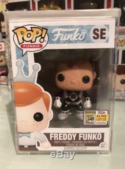 Freddy Funko Black Power Rangers Sdcc Fundays 2017 24 Pieces Limited Edition