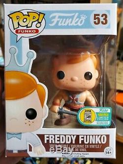 Funko Freddy He-man Pop Fundays SDCC 2016 Limited Edition 400 Pieces #53 MOTU