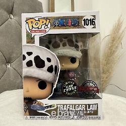 Funko POP! TRAFALGAR LAW #1016 Glow CHASE Limited Edition One Piece BNIB