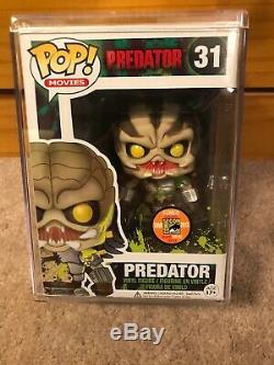 Funko POP! The Predator Bloody 2013 SDCC Limited Edition 1008 Piece With Pop Stack