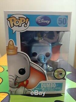 Funko Pop Disney 2013 Sdcc Metallic Dumbo 480 Pieces Limited Edition Comic Con