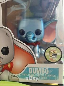 Funko Pop Disney 2013 Sdcc Metallic Dumbo 480 Pieces Limited Edition Comic Con