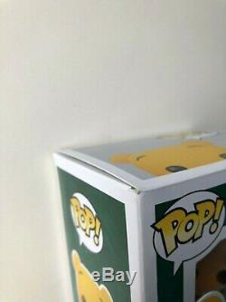 Funko Pop Disney Winnie The POOH FLOCKED SDCC 2012 Comic Con LE 480 Piece Ltd