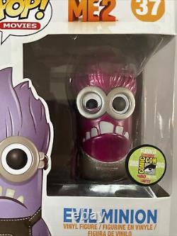 Funko Pop Evil Minion SDCC Exclusive. Despicable Me Limited Edition 480 piece