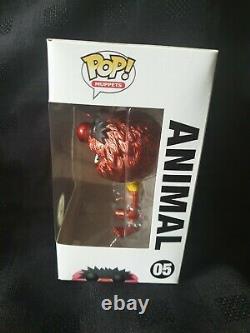 Funko Pop! Muppets! Animal #05 Metallic SDCC 2013 Ltd Ed 480 pieces. Grail Rare