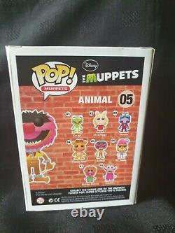 Funko Pop! Muppets! Animal #05 Metallic SDCC 2013 Ltd Ed 480 pieces. Grail Rare