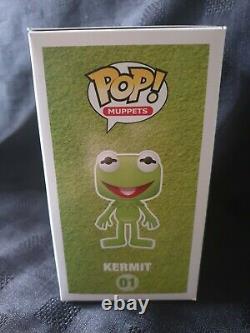 Funko Pop! Muppets! Kermit #01 Metallic SDCC 2013 Limited Edition 480 pieces