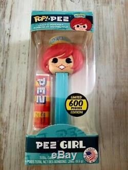 Funko Pop! Pez Red Hair Girl 600 Piece Limited Edition PEZ Visitor Center Excl