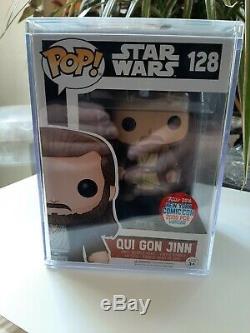 Funko Pop Qui Gon Jinn 2016 Nycc Comic Con 2000 Pieces Limited Edition Nib