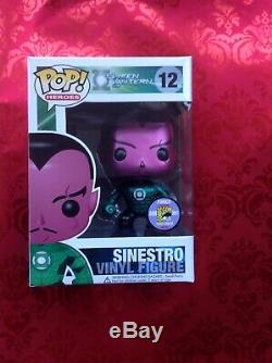 Funko Pop Vinyl Sinestro Sdcc Ltd 480 Pieces