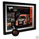 Garth Tander Signed Framed Limited Edition Holden Print With Piece Of Race Car