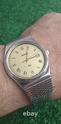 Genuine Rado Roman numerals Swiss Limited Edition Quartz men watch