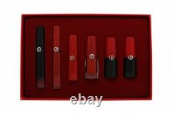 Giorgio Armani Red Lip Collector's Limited Edition Gift Set Shade 400, 6 Piece