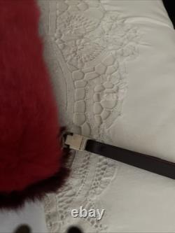 Givenchy Fur Wristlet Clutch Stunning Piece Multicolored Rare Limited Edition