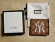 Gucci Beige & Brown Ny Yankees Edition Gg Patch Wallet New