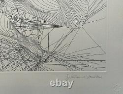 Guillaume Azoulay CONTRACTION Hand Signed 1983 Limited Edition Etching DANCE ART