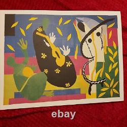 HENRI MATISSE 1952 PRINT CUT OUTS The Sorrows of the King LIMITED EDITION SIGNED
