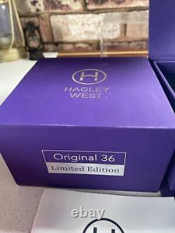 Hagley West Original 36 Wrist Watch Purple Limited Edition 61 Of 100 Pieces