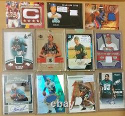 Huge 800+ Vintage Patch Auto Gu Jersey Rookie Insert Sports Card Collection Lot