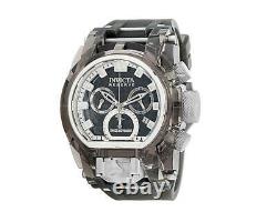 Invicta 52mm Bolt Zeus Magnum Anatomic Swiss Chrono Watch with 4-Piece Strap Set